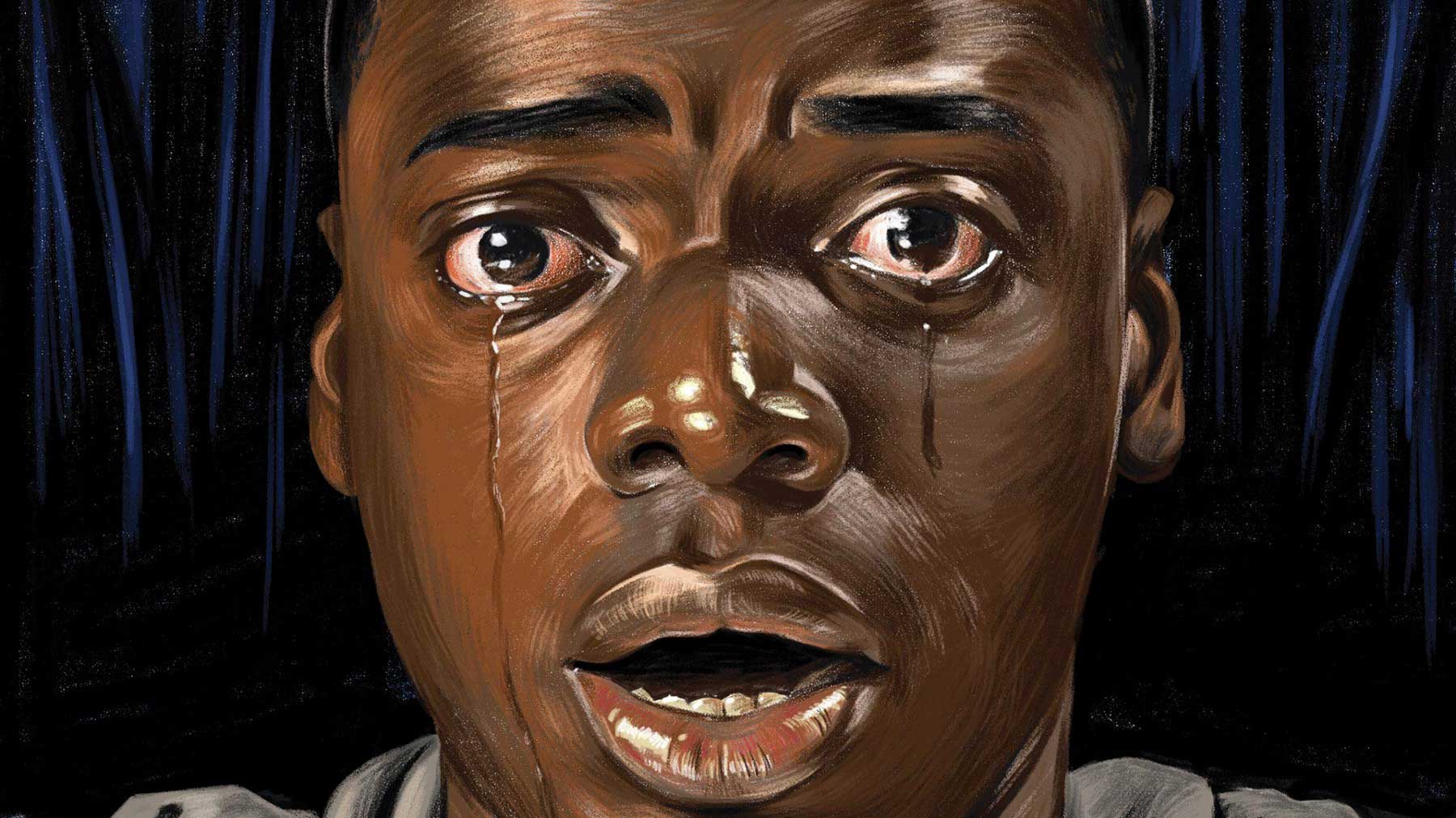 Fan art painting of Get Out's Daniel Kaluuya