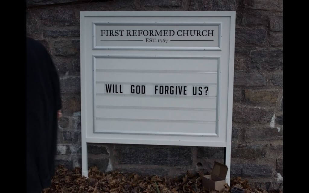 forgiveness First Reformed