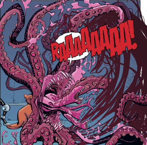 goose the cat tentacles