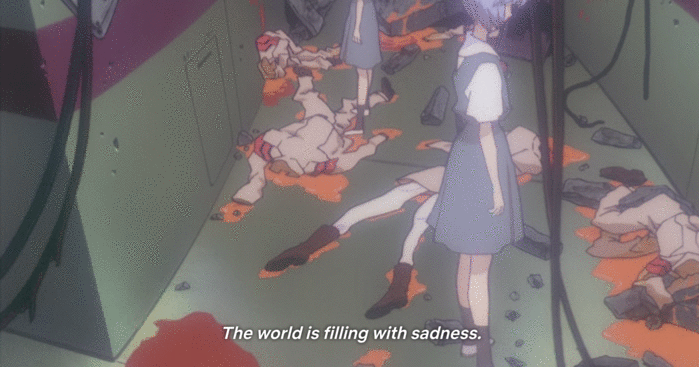 End of Evangelion Rei AT Field Loneliness