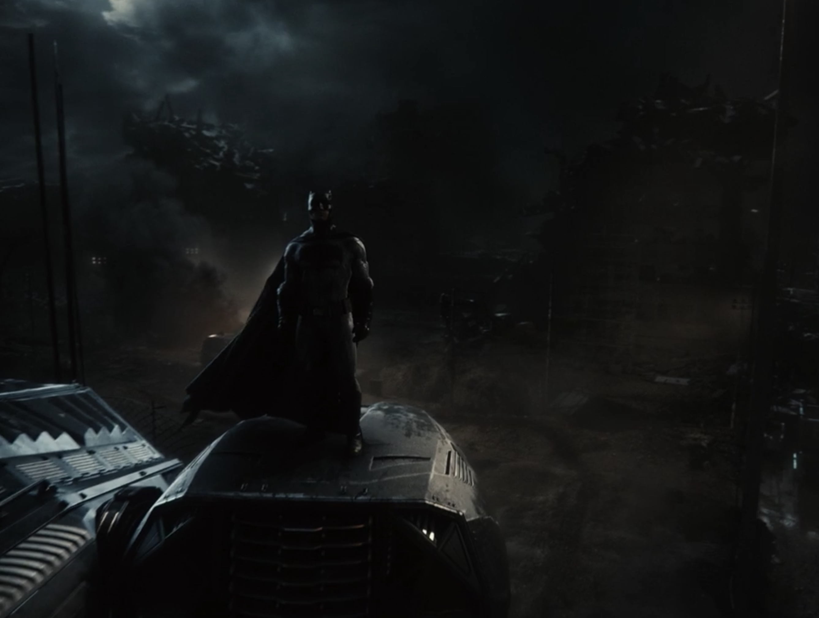 Batman Gotham ruins Snyder Cut