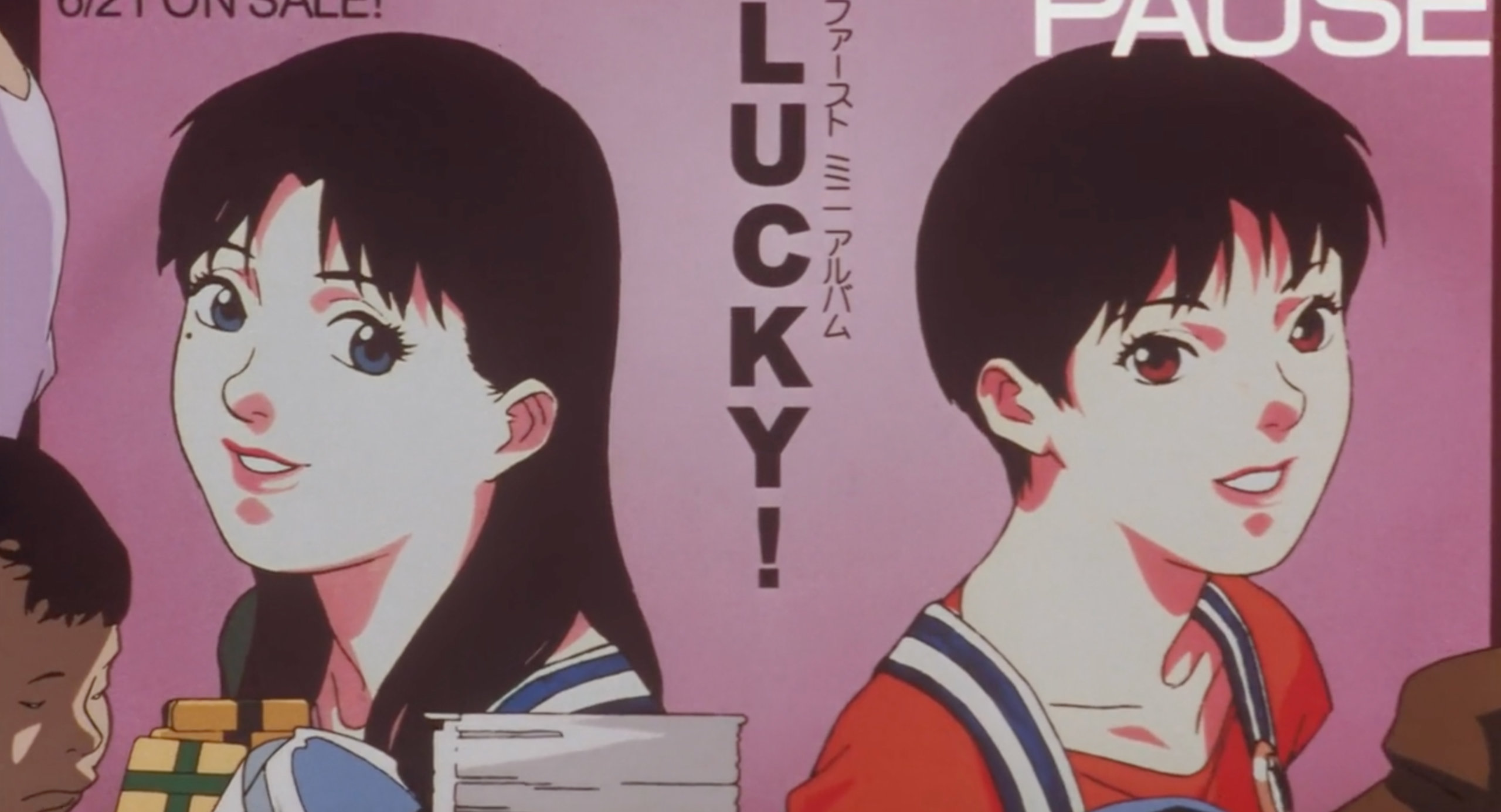 A CHAM! poster in Perfect Blue