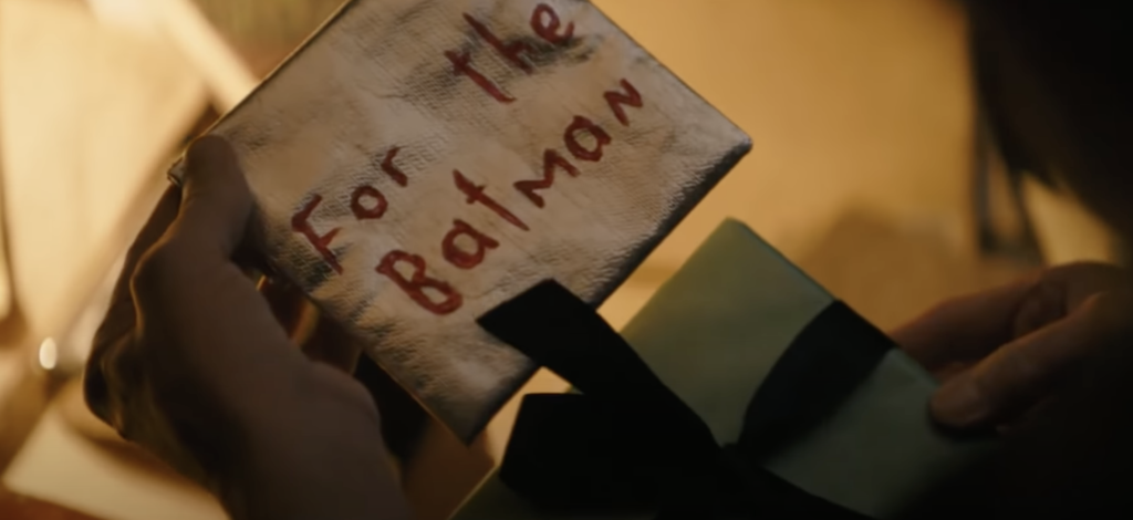 For The Batman letter from Riddler