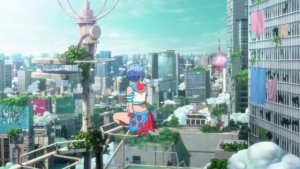 Uta looks over Tokyo in Bubble