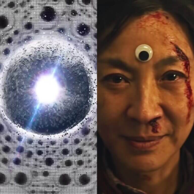 Everything Everywhere Evelyn Googly eyes Bagel