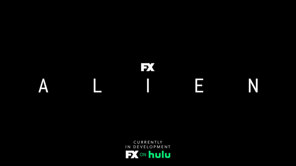 An advertisement for the new Alien TV series on FX