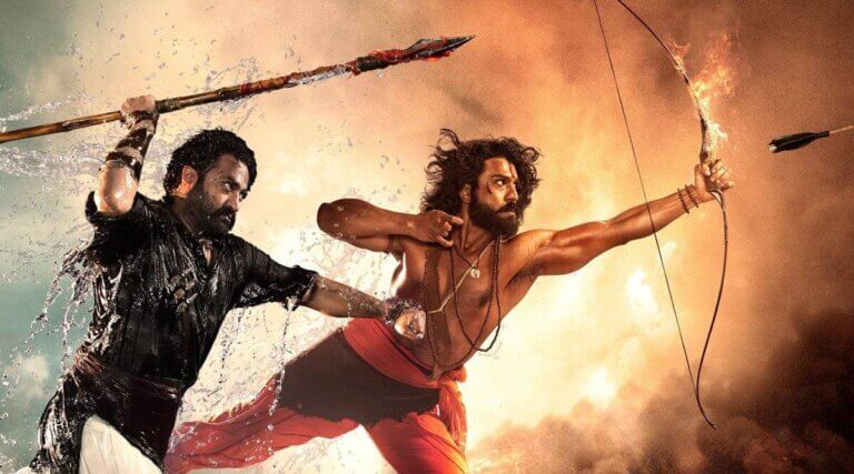 Bheem and Raju fight in RRR
