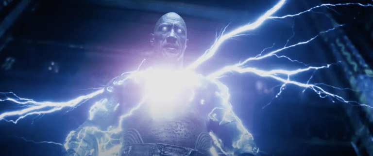 Black Adam lightning