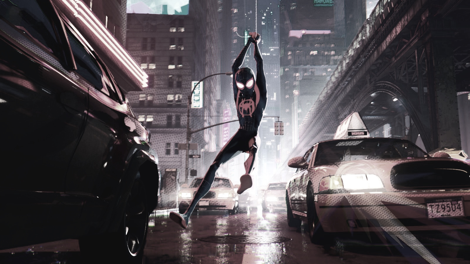 Miles Morales swings through New York City