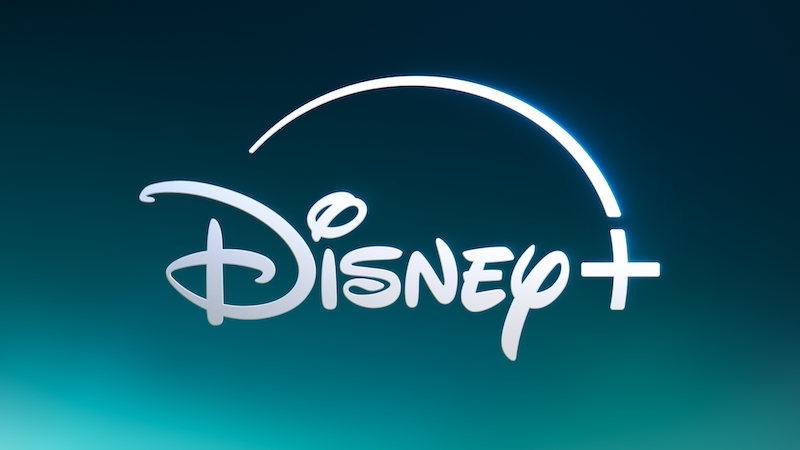 The logo for Disney+