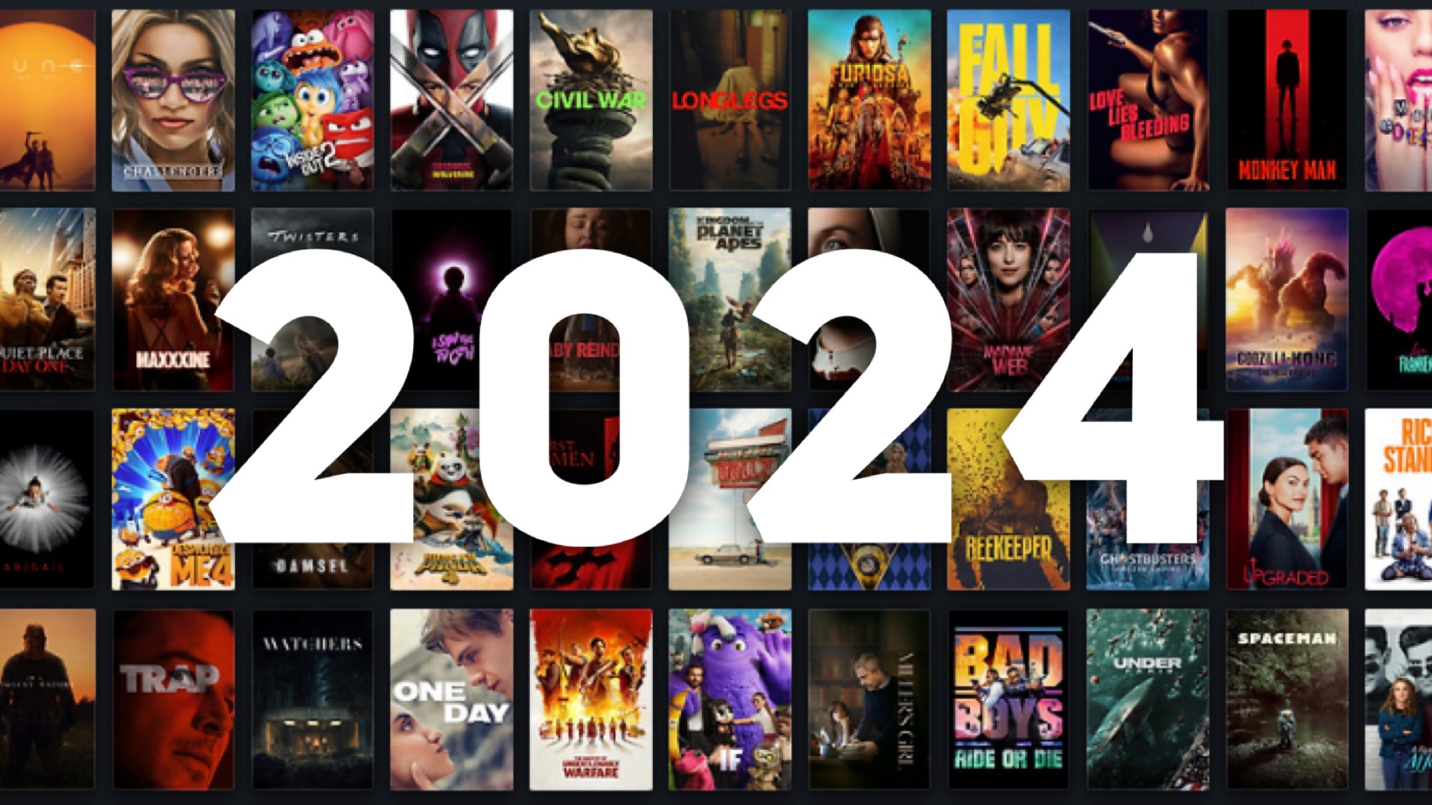 Popular movies released in 2024